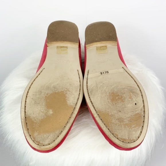 J. Crew James Loafers Fuchsia Hot Pink Suede EUC - Picture 5 of 8